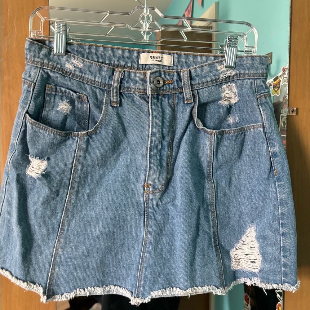 Forever 21 Denim Skirt